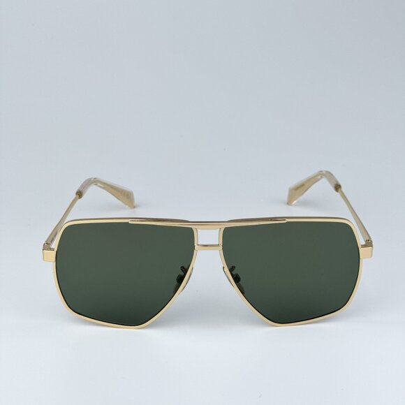 Celine CL40246U-Y 30N BRAND NEW Sunglasses Gold Green Aviator Unisex - Picture 5 of 15